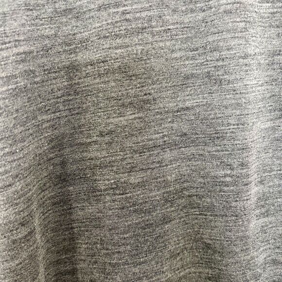 Club Monaco - Wool Blend Knit Jersey Button Down Shirt - Grey - Picture 7 of 7